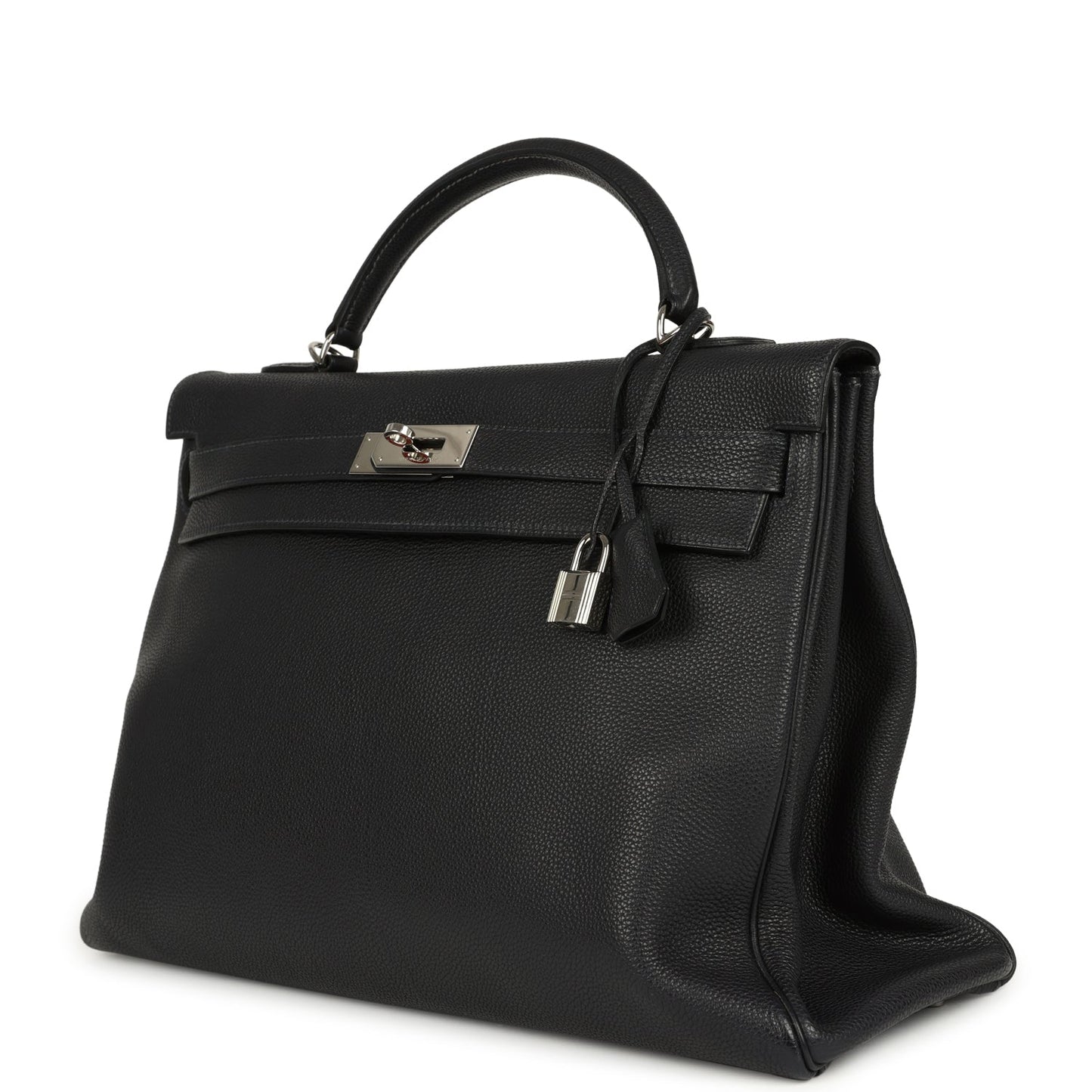 Hermes Kelly Retourne 40 Bleu Indigo Togo Palladium Hardware
