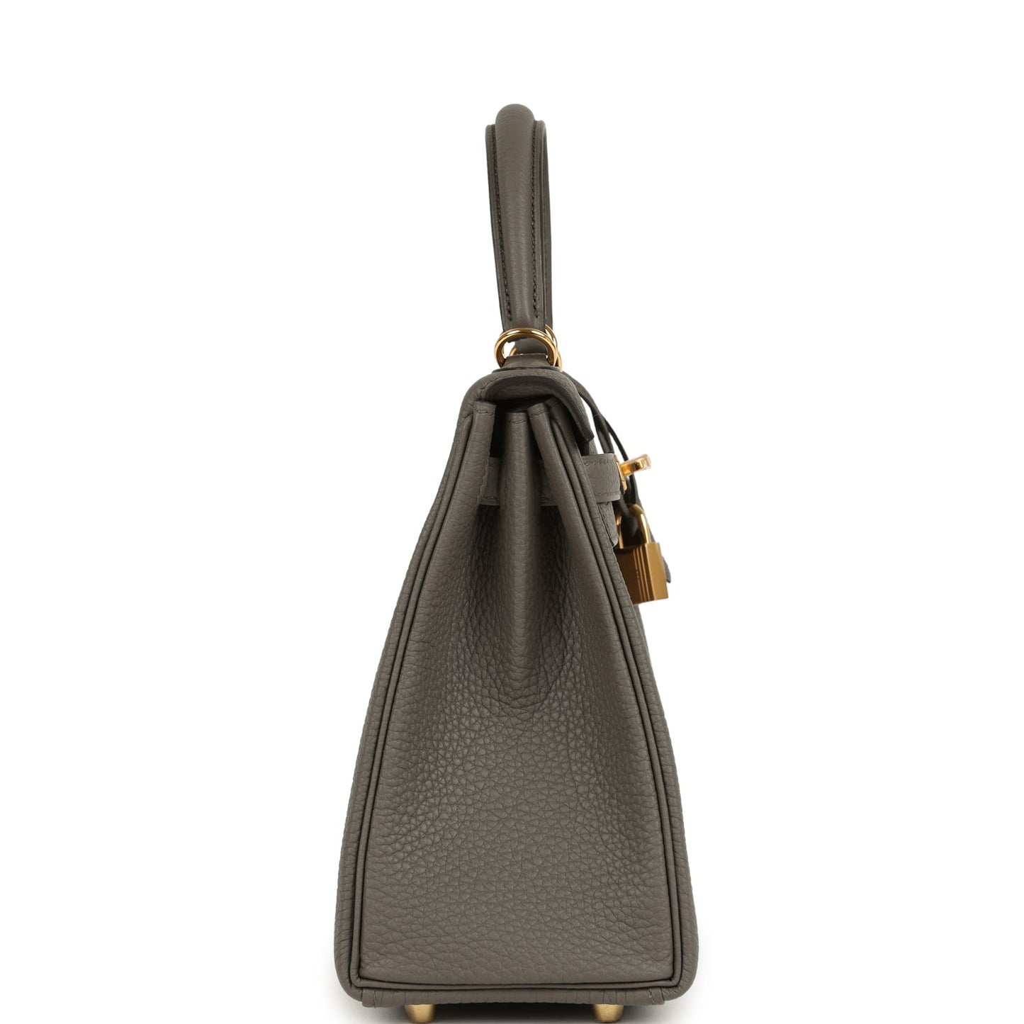 Hermes Kelly Retourne 25 Etain Togo Gold Hardware