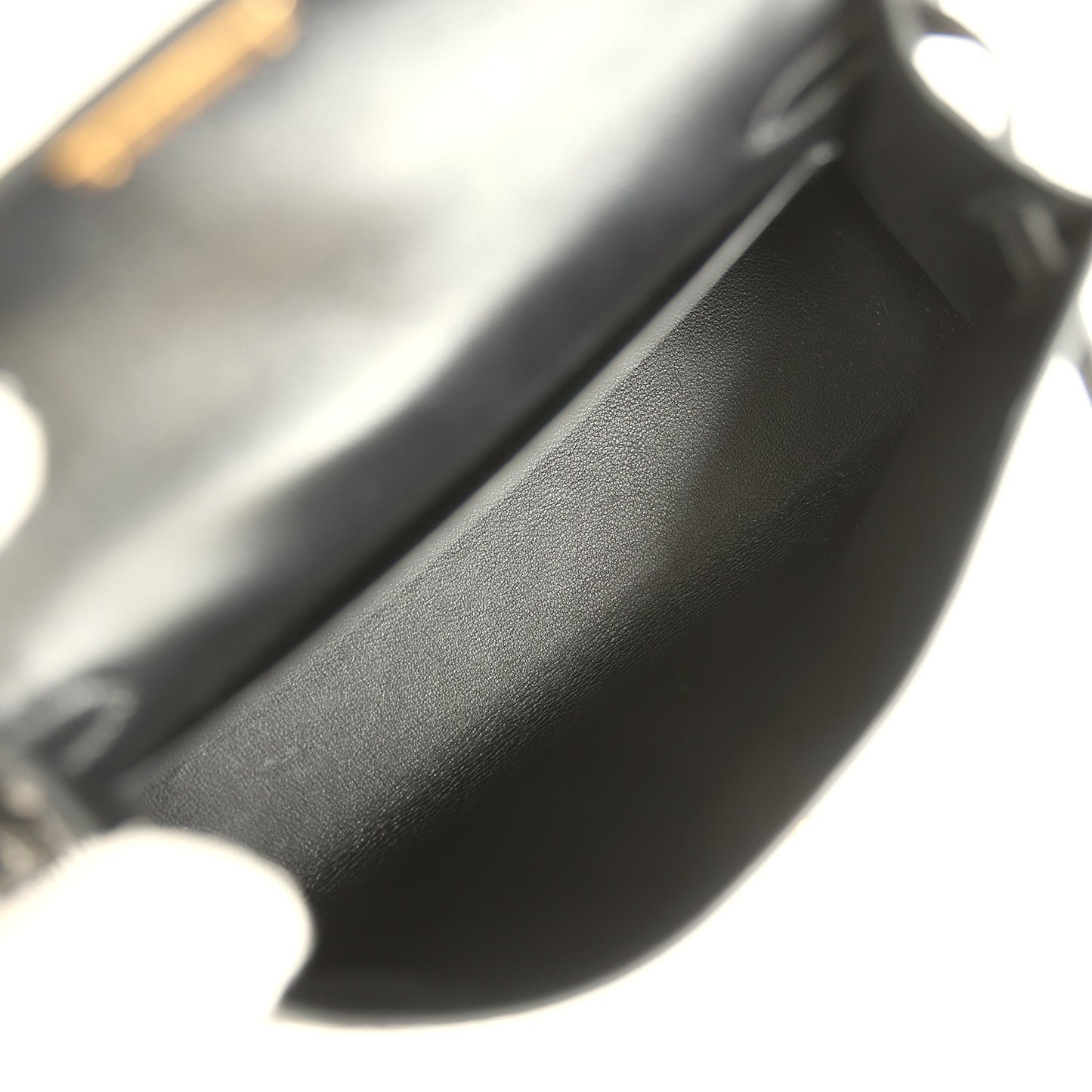Hermes Kelly Sellier 20 Black Matte Alligator Gold Hardware