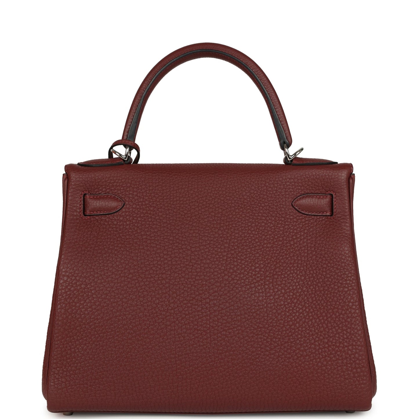 Hermes Kelly Retourne 28 Rouge H Togo Palladium Hardware