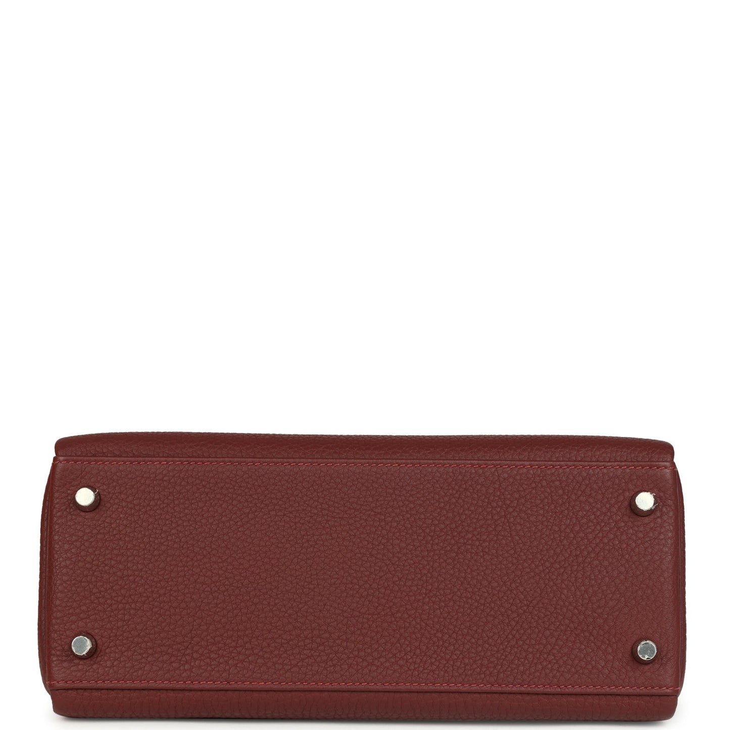 Hermes Kelly Retourne 28 Rouge H Togo Palladium Hardware