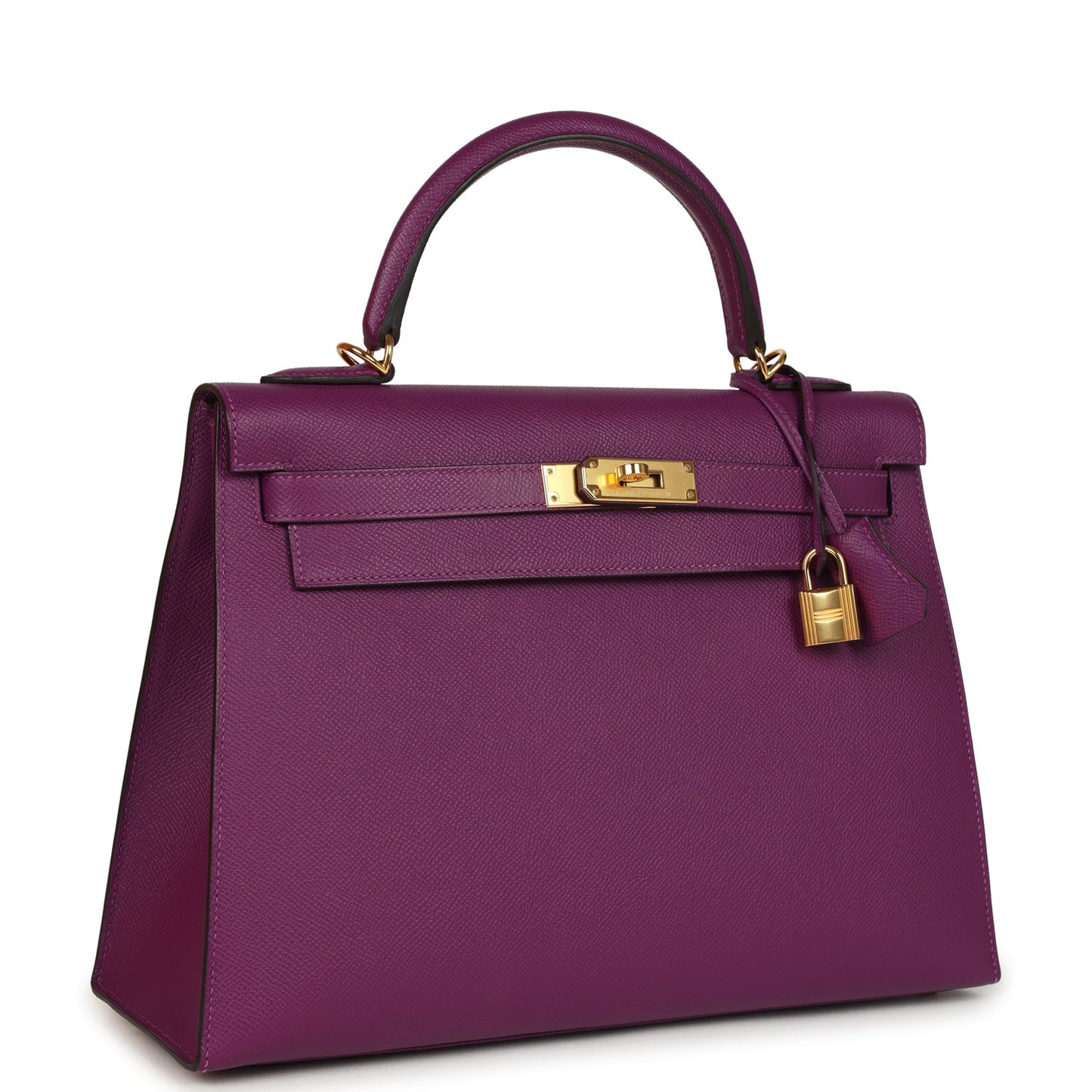 Hermes Kelly Sellier 32 Anemone Epsom Gold Hardware