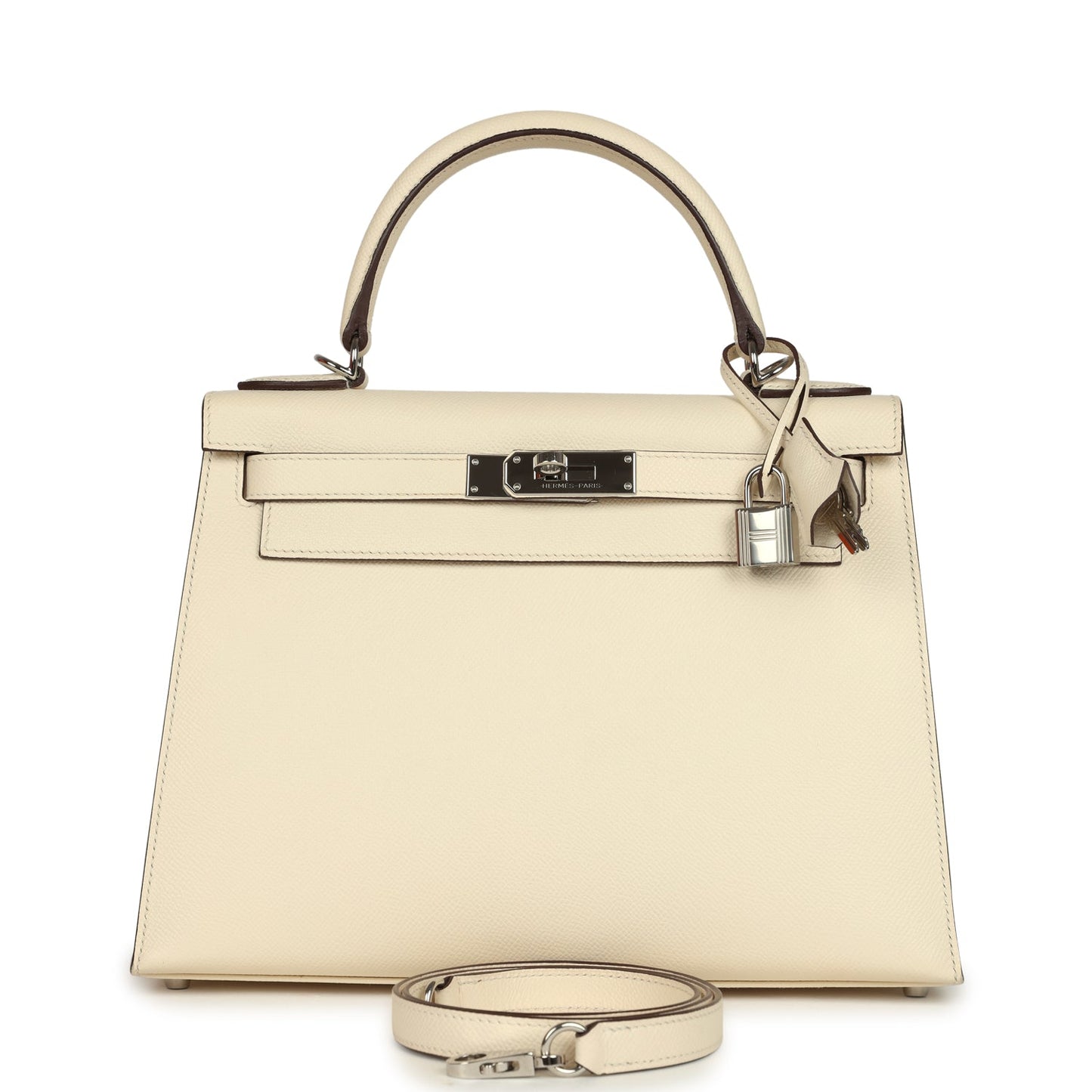 Hermes Kelly Sellier 28 Nata Epsom Palladium Hardware