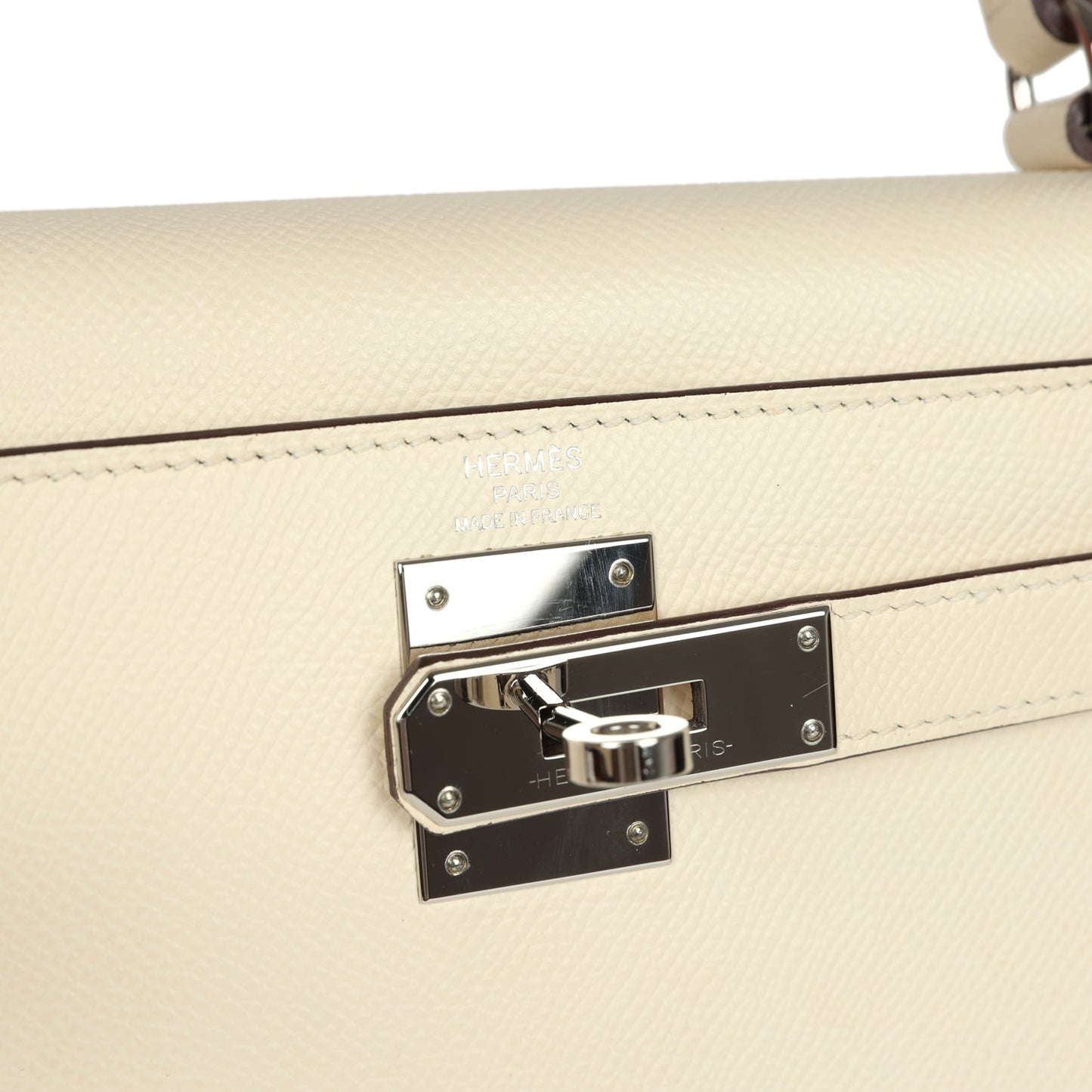 Hermes Kelly Sellier 28 Nata Epsom Palladium Hardware