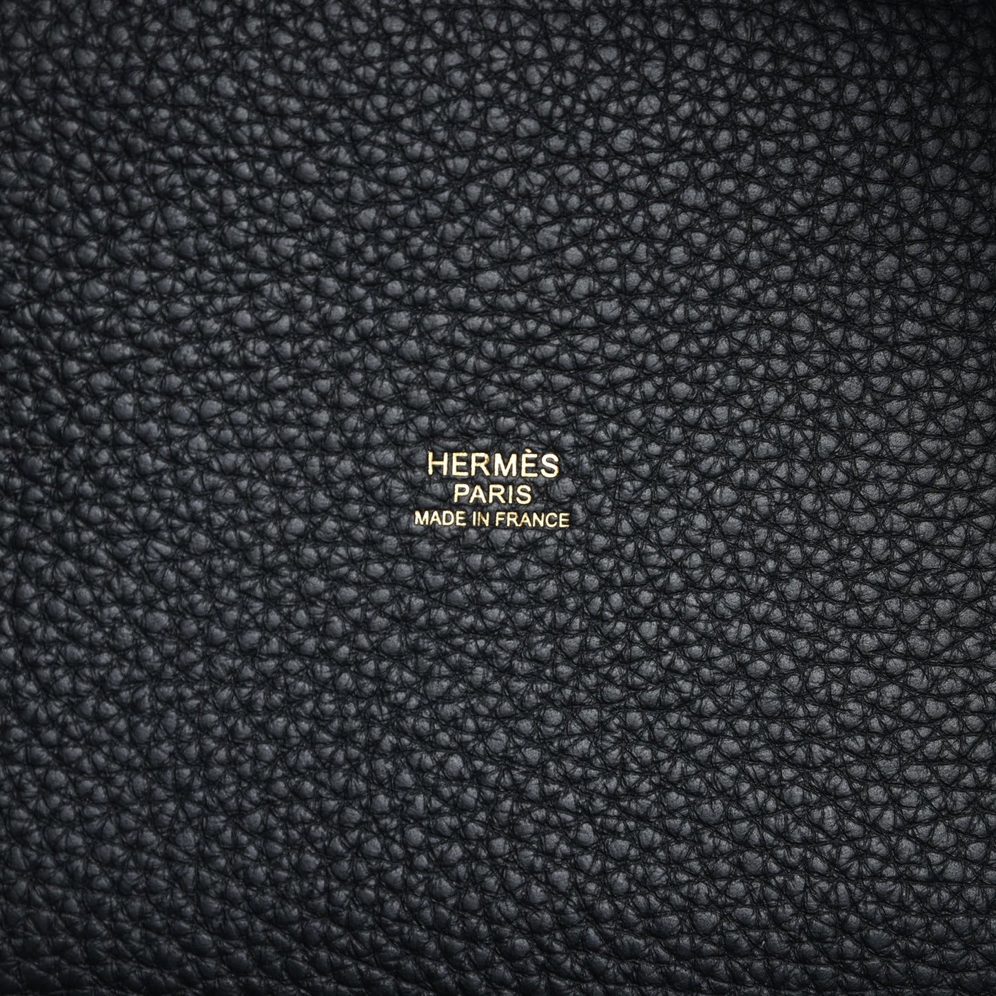 Hermes Picotin Lock 18 Black Clemence Gold Hardware