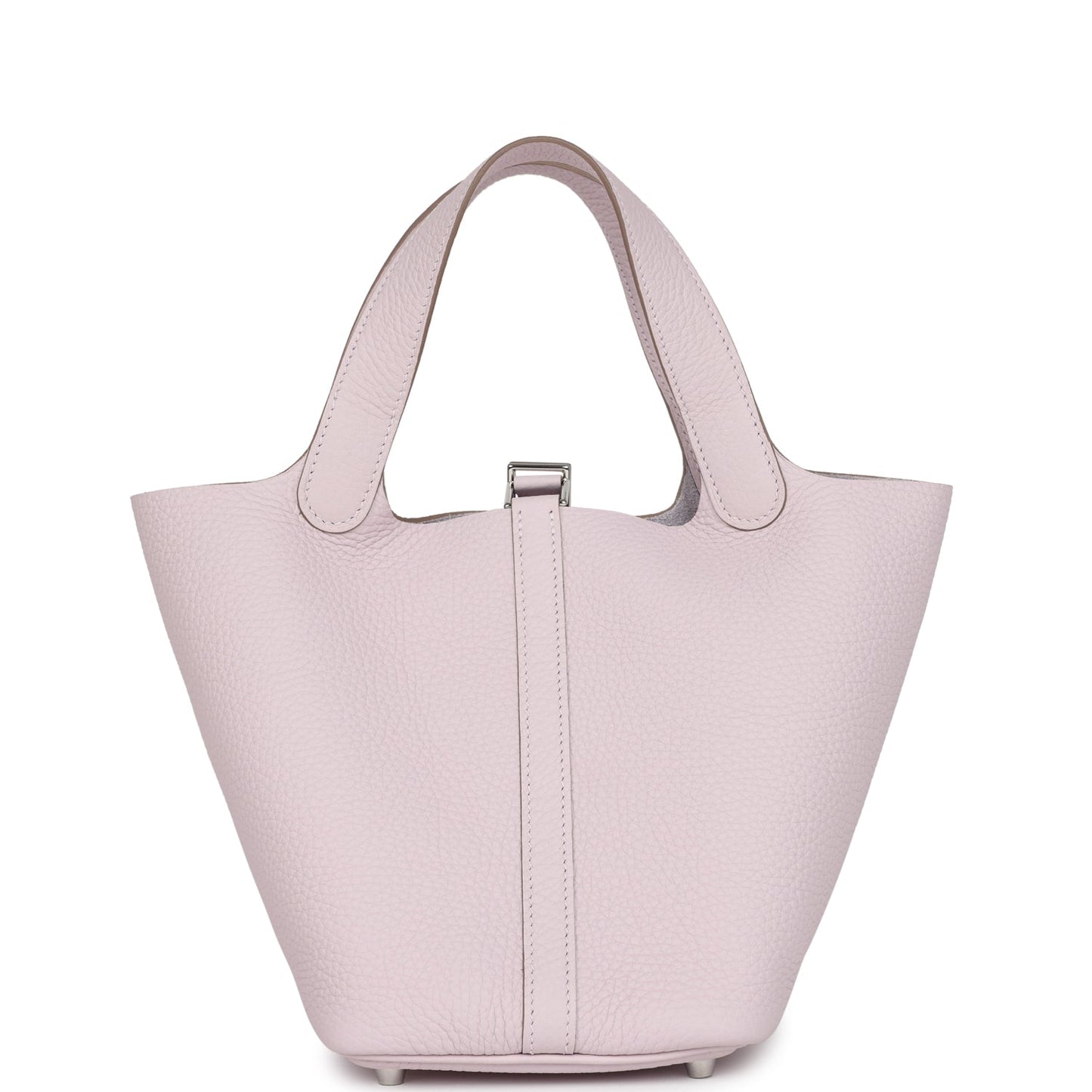 Hermes Picotin Lock 18 Mauve Pale Clemence Palladium Hardware