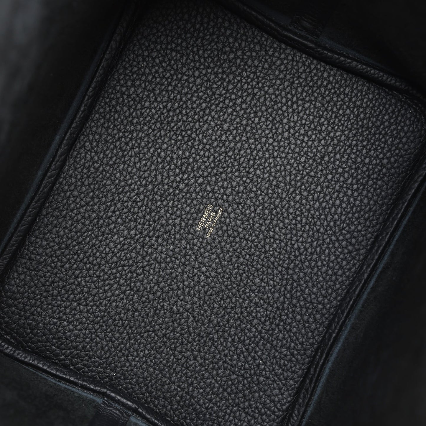 Hermes Picotin Lock 22 Black Clemence Gold Hardware