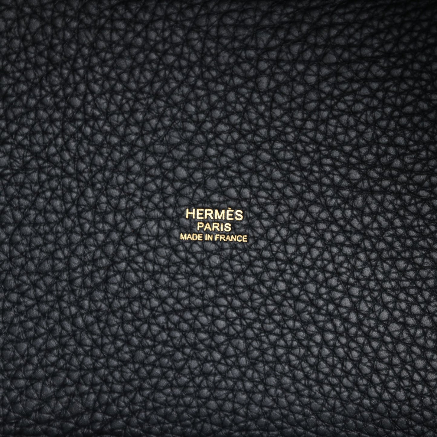 Hermes Picotin Lock 18 Black Clemence Gold Hardware
