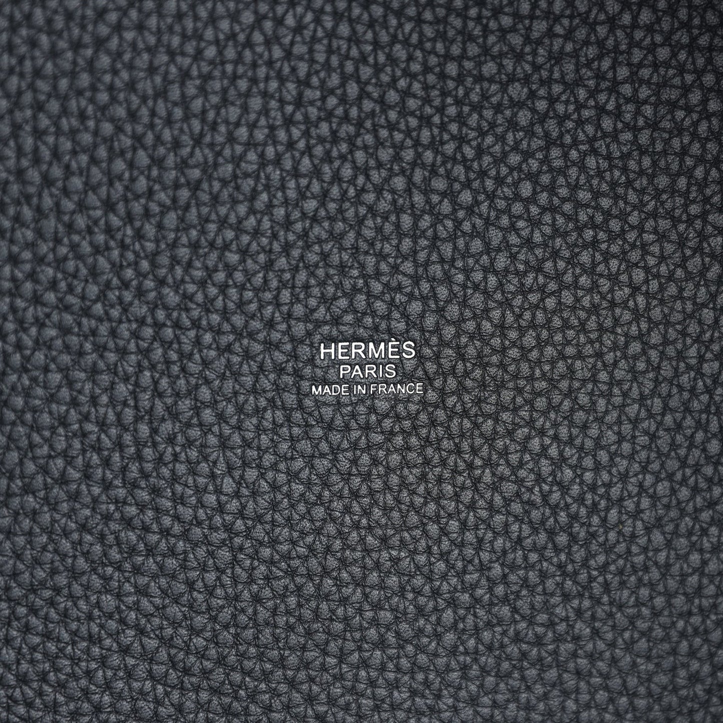 Hermes Picotin Lock 22 Black Clemence Palladium Hardware