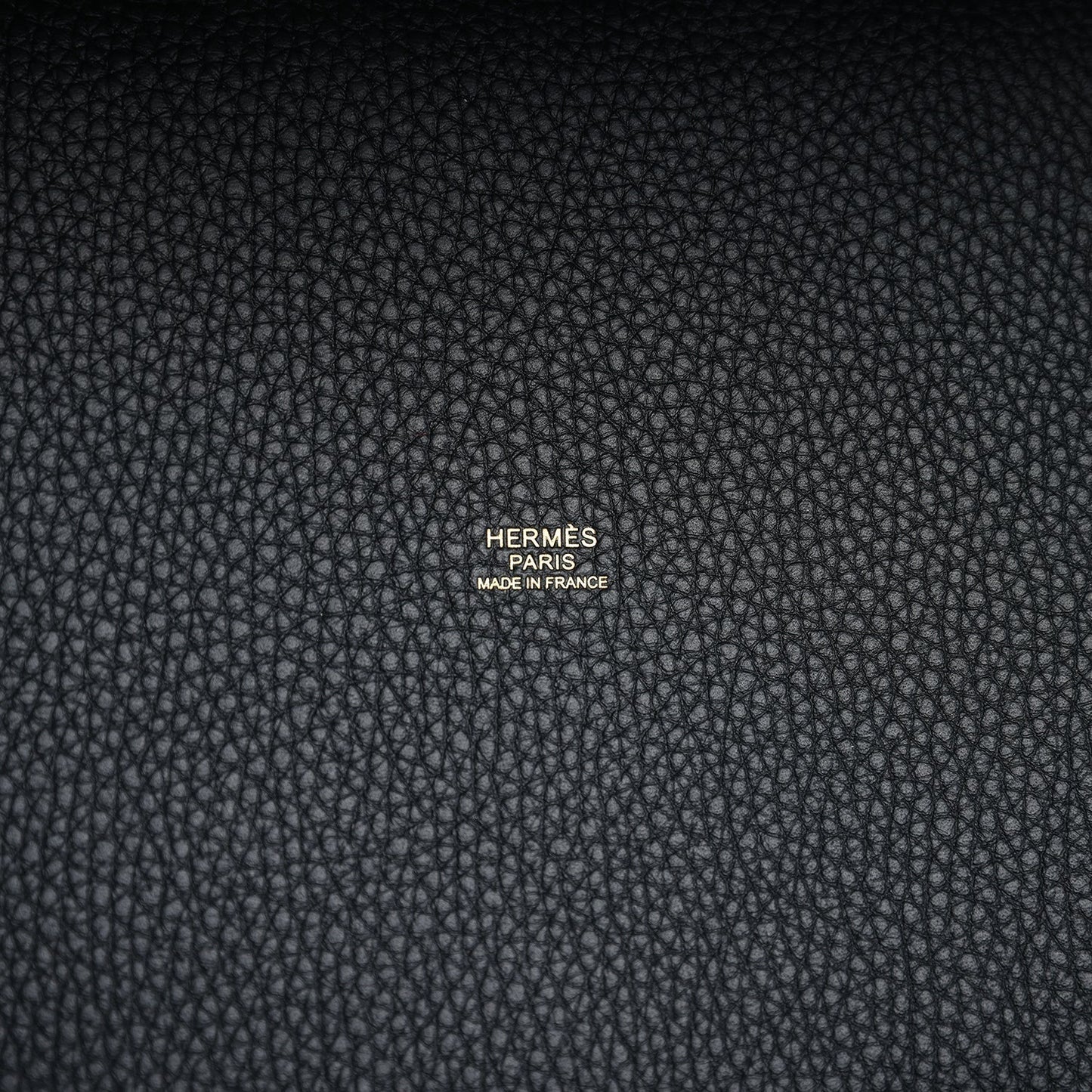 Hermes Picotin Lock 22 Black Clemence Gold Hardware