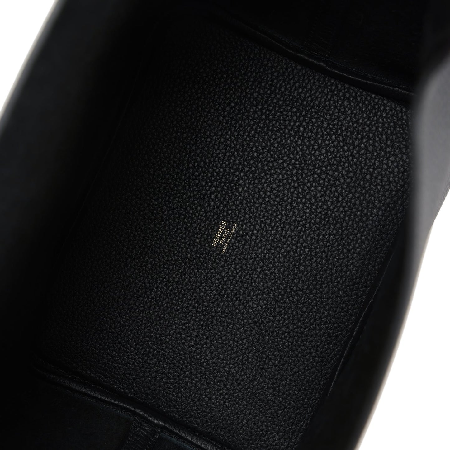 Hermes Picotin Lock 22 Black Clemence Gold Hardware