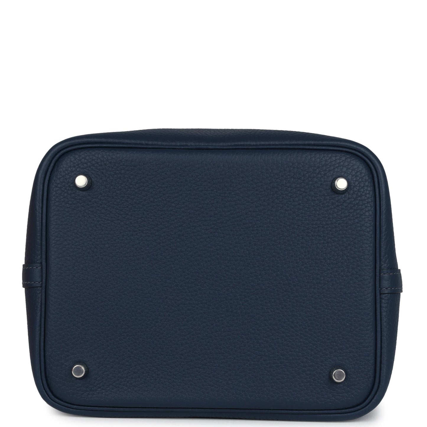 Hermes Picotin Lock 22 Bleu De Prusse Clemence Palladium Hardware
