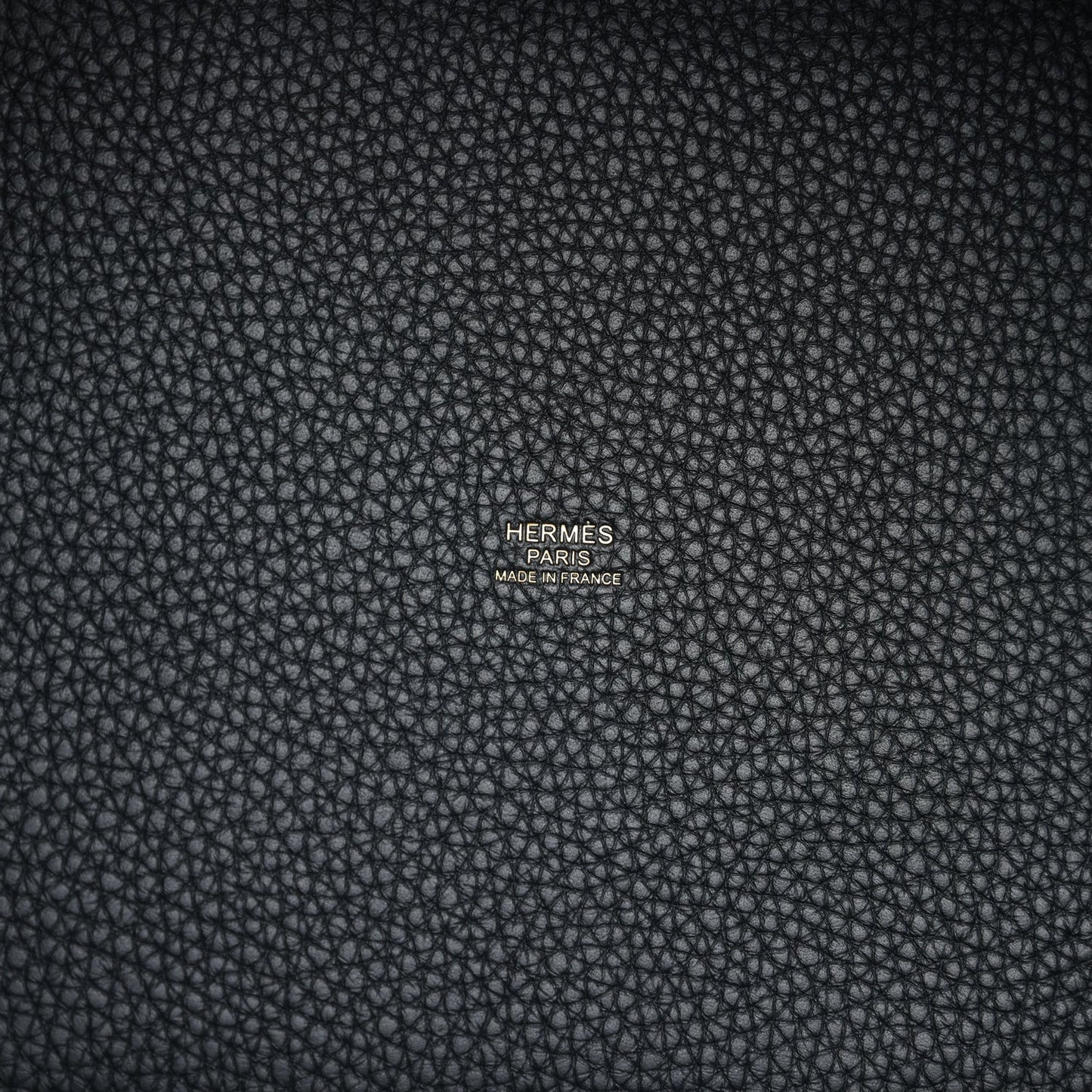 Hermes Picotin Lock 22 Black Clemence Gold Hardware