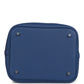 Hermes Picotin Lock 22 Bleu Tie Clemence Palladium Hardware