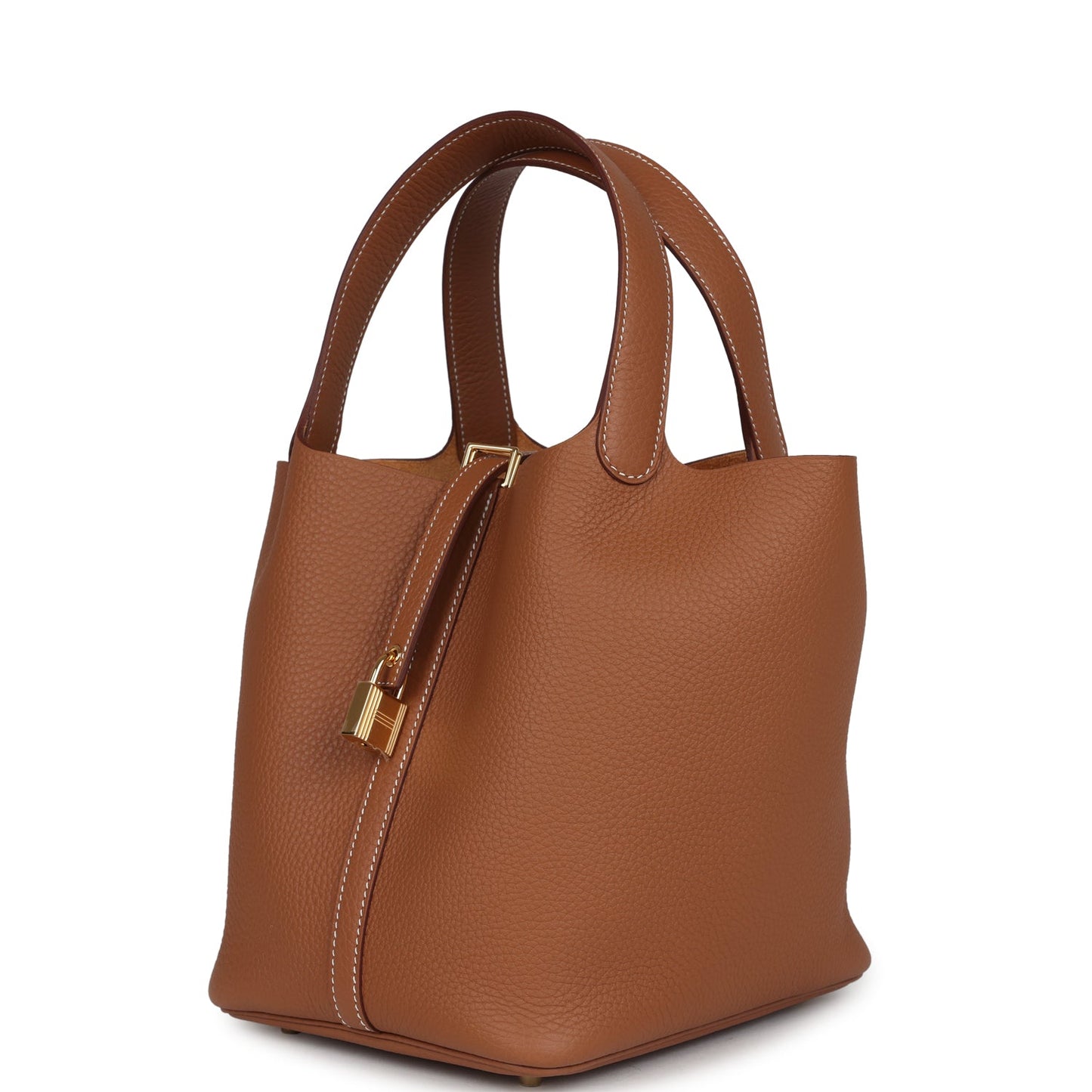 Hermes Picotin Lock 22 Gold Clemence Gold Hardware