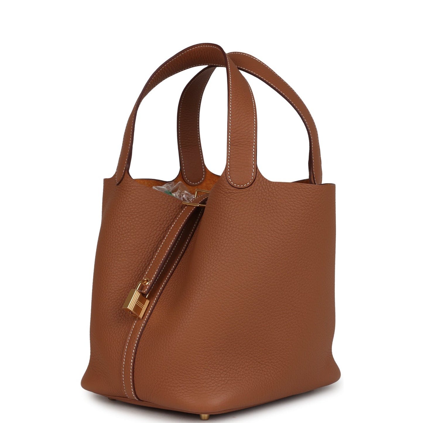 Hermes Picotin Lock 22 Gold Clemence Gold Hardware