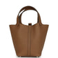 Hermes Picotin Lock 18 Alezan Clemence Palladium Hardware