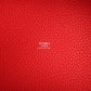 Hermes Picotin Lock 22 Rouge De Coeur Clemence Palladium Hardware