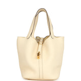 Hermes Picotin Lock 22 Nata Clemence Gold Hardware