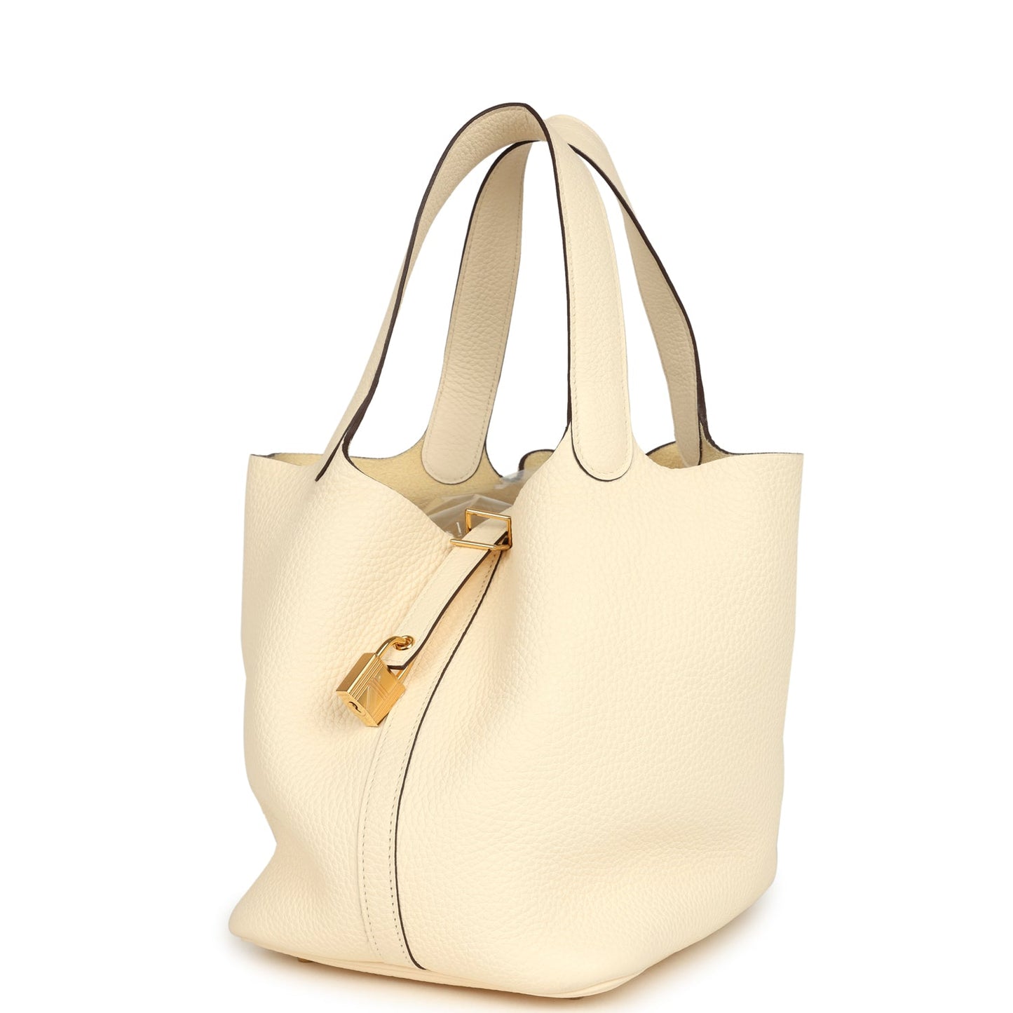 Hermes Picotin Lock 22 Nata Clemence Gold Hardware
