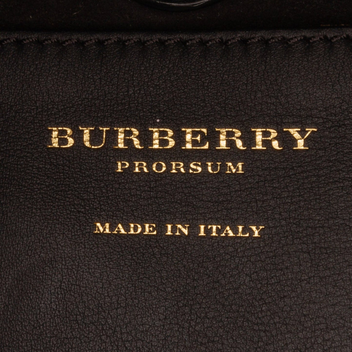 Brown Burberry Pony Hair Tote Bag