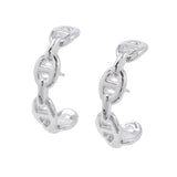 HERMES Chaine d'Ancre Earrings SV925