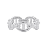 HERMES Chaine d'Ancre Anchene Ring Size PM/#54 SV925