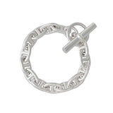 HERMES Chaine d'Ancre Bracelet 14 frames Size MM SV925