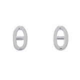 HERMES Farandole Chaine d'Ancre Earrings Size TPM SV925