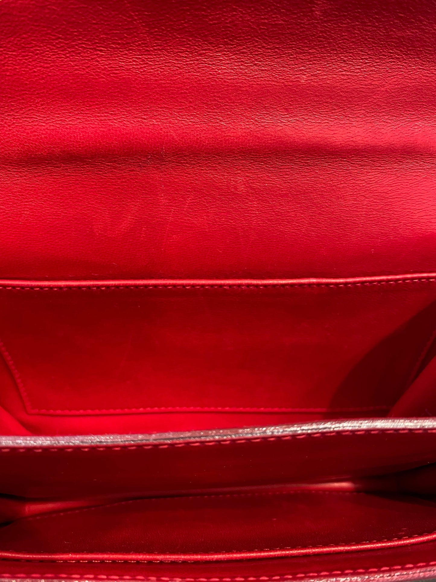 HRMS?S CONSTANCE 18 ROUGE SHOULDER BAG