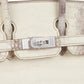 Luxury Hermes Birkin 25 Himalaya Niloticus Crocodile Diamond Encrusted Hardware