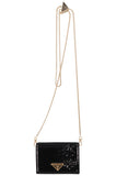 PRADA Cardholder Sequine Black