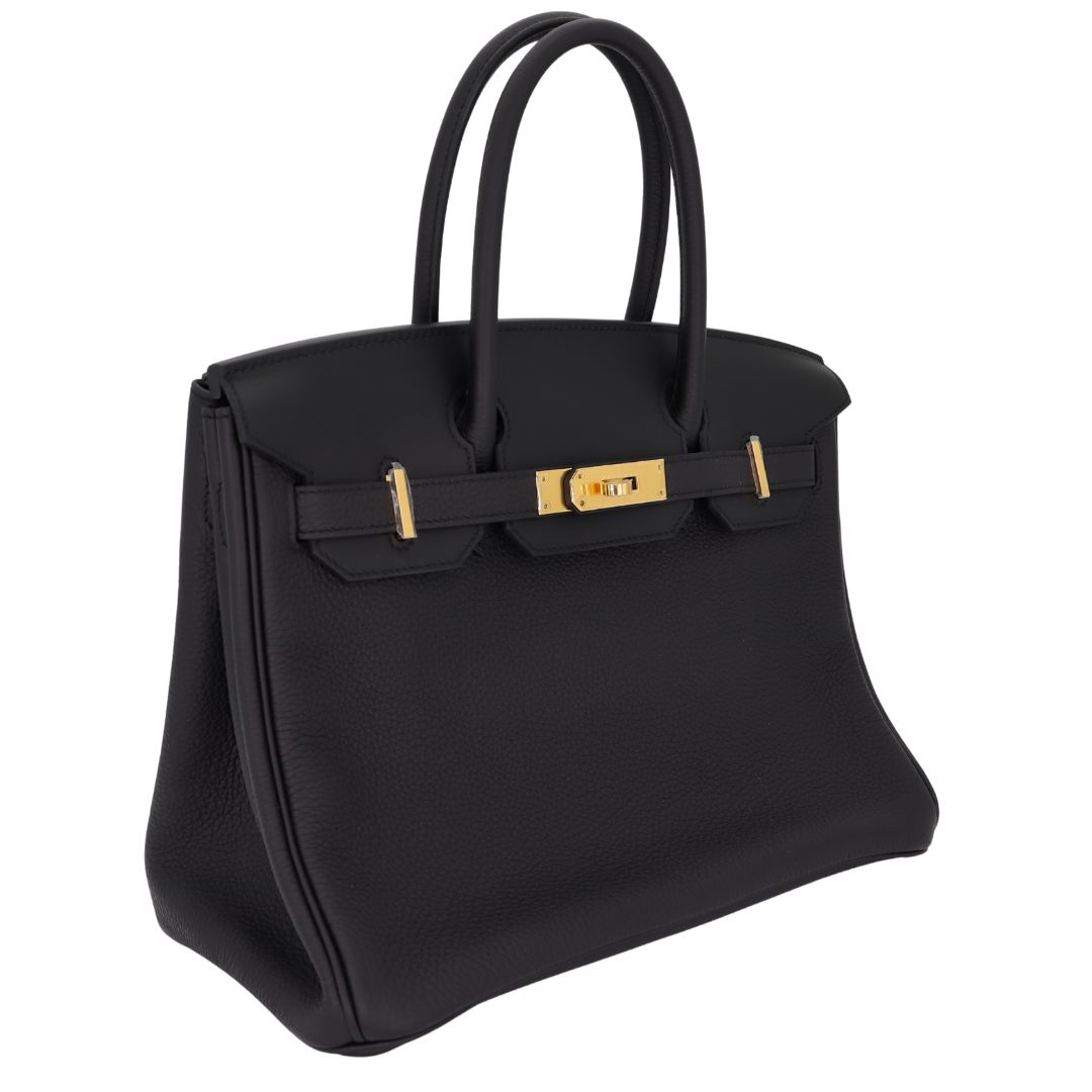 Hermès 30cm Birkin 3-in-1 Black Togo Leather Gold Hardware
