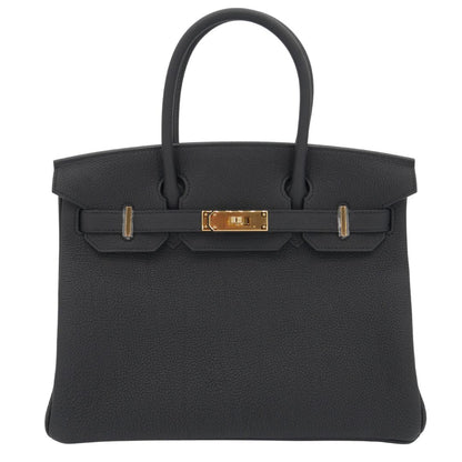 Hermès 30cm Birkin Black Togo Leather Gold Hardware