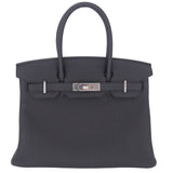 Hermès 30cm Birkin Black Togo Leather Palladium Hardware