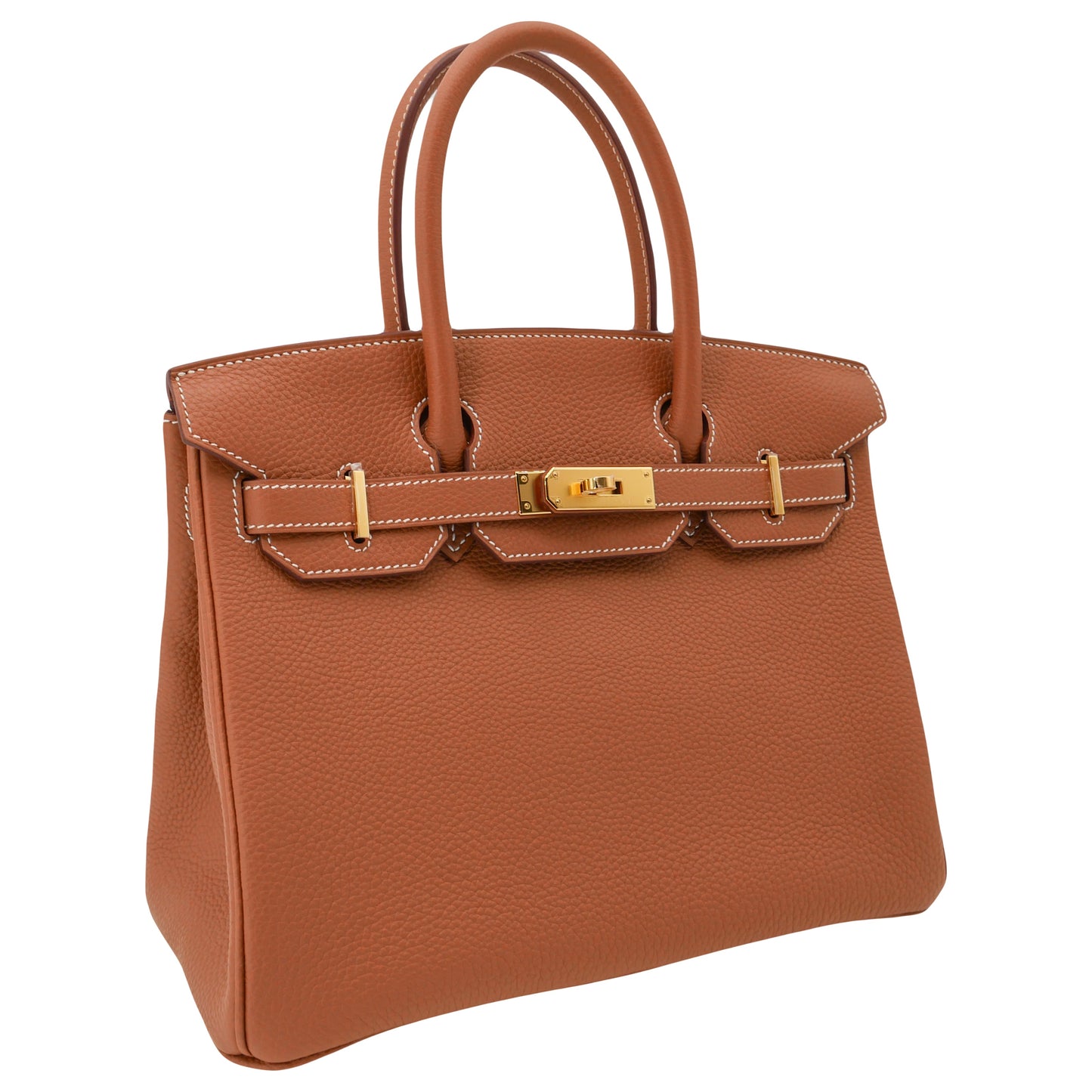 Hermès 30cm Birkin Gold Togo Leather Gold Hardware