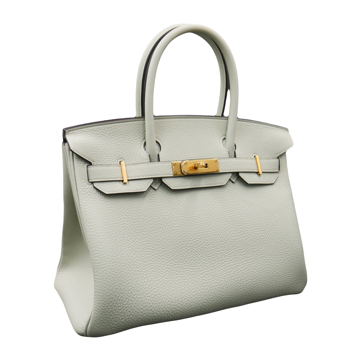 Hermès 30cm Birkin Gris Neve Togo Leather Gold Hardware