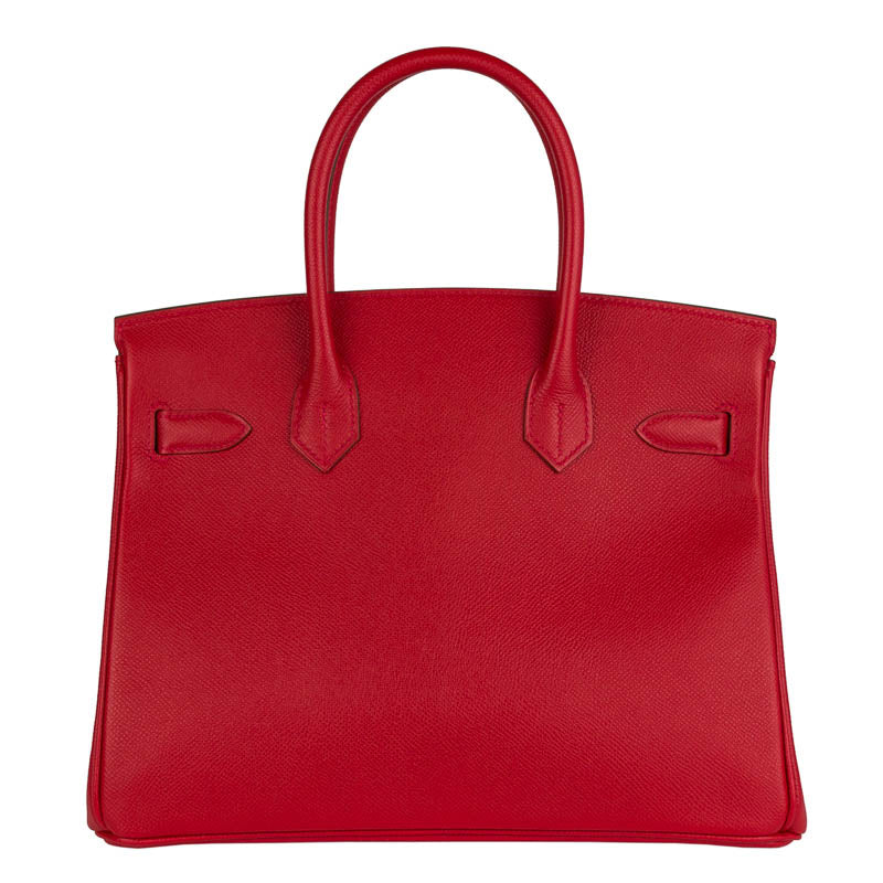 Hermès 30cm Birkin Rouge Casaque Epsom Leather Gold Hardware