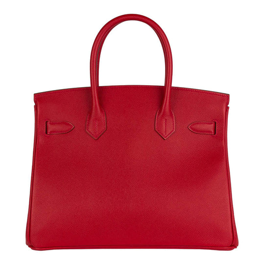 Hermès 30cm Birkin Rouge Casaque Epsom Leather Gold Hardware