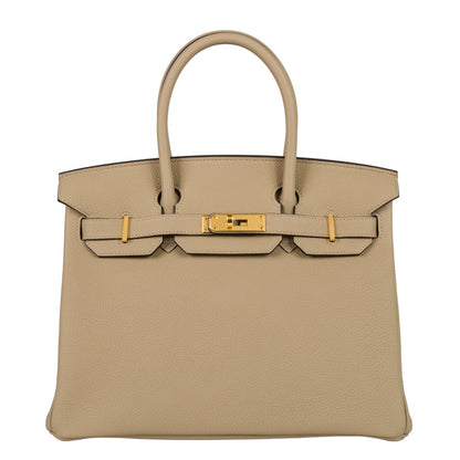 Hermès 30cm Birkin Trench Togo Leather Gold Hardware