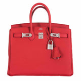 Hermès Birkin 25 Geranium Togo Palladium Hardware