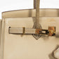 Hermès Birkin 25 HSS Argile Swift With Ficelle Lizard Gold Hardware - Special Edition