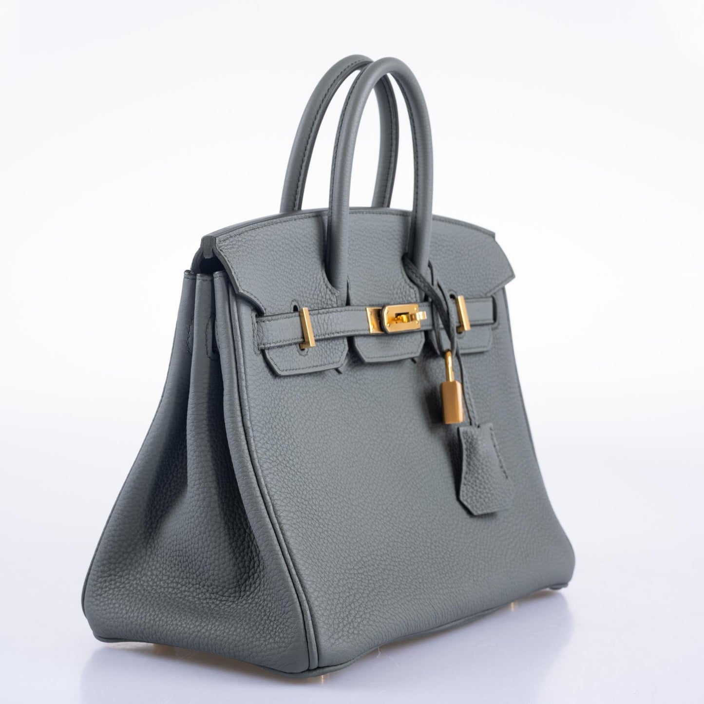 Hermès Birkin 25 Vert Amande Togo Gold Hardware