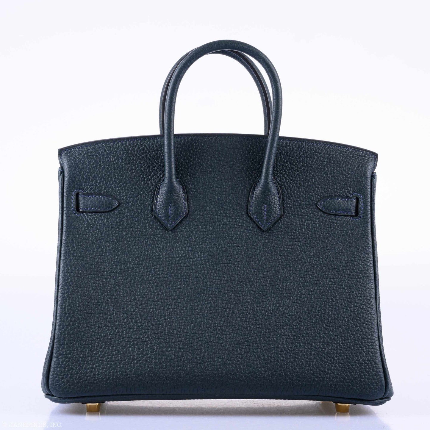 Hermès Birkin 25 Vert Rousseau Togo Gold Hardware