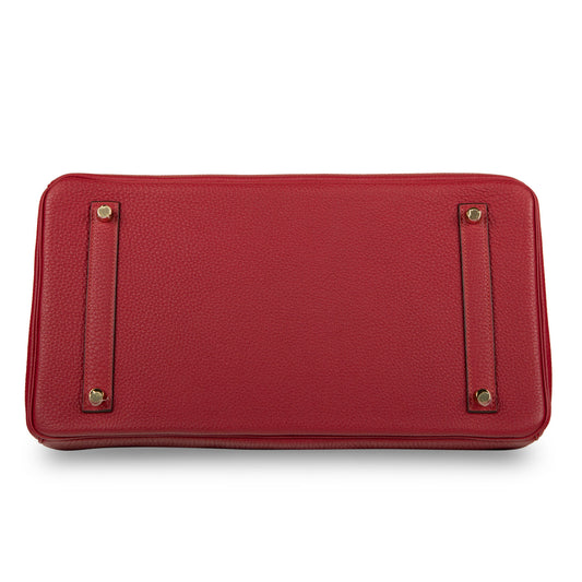 Birkin 35 - Rouge Grenat Togo - GHW