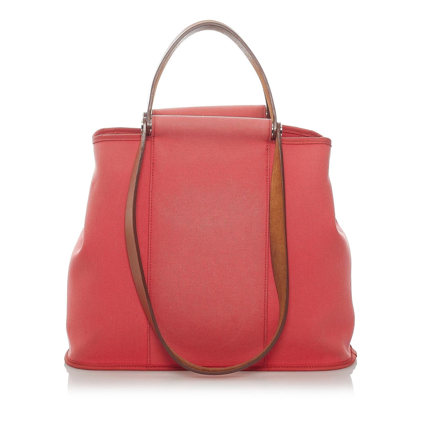 Luxury Hermes Cabag Canvas Satchel (SHG-32211)