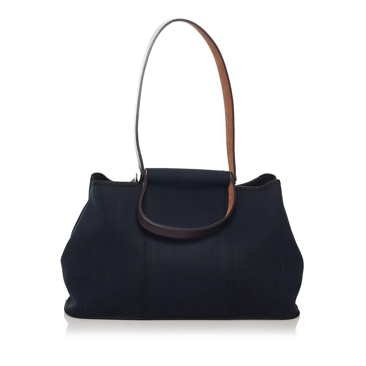 Luxury Hermes Cabag Elan Canvas Satchel (SHG-32221)