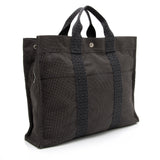 Luxury Hermes Canvas Herline MM Tote (SHF-23550)