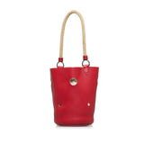 Luxury Hermes Clemence Mangeoire Bucket PM (SHG-whCmlQ)
