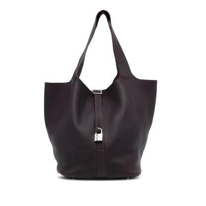 Luxury Hermes Clemence Picotin Lock 31 TGM (SHG-msaFYU)